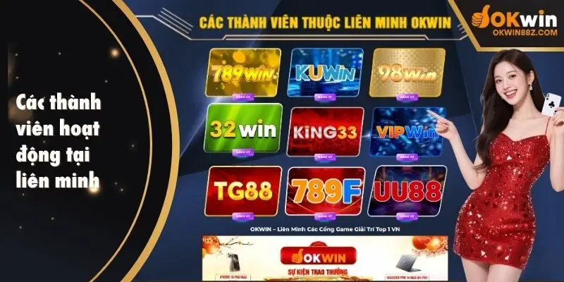 Các thành viên hoạt động tại liên minh