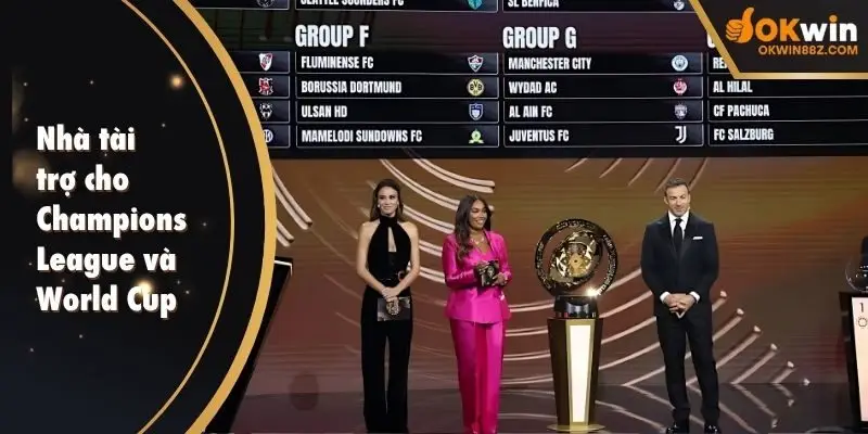 Nhà tài trợ truyền thông cho Champions League và World Cup