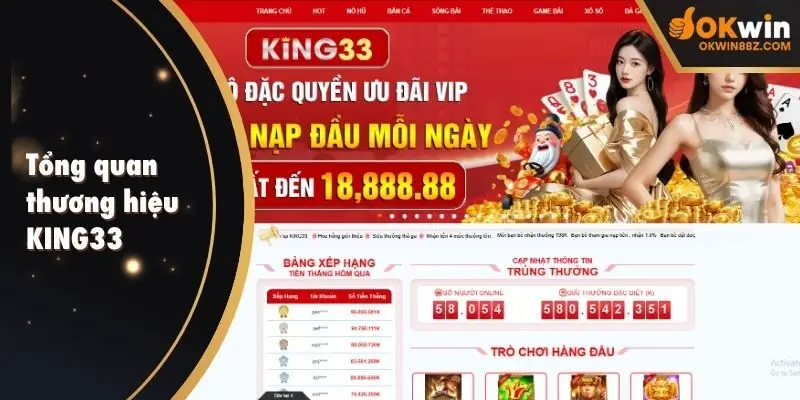 Tổng quan thương hiệu KING33